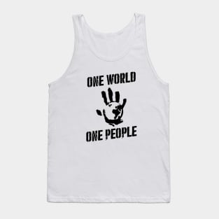 Flag Slashers - One World One People Tank Top